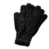 Micro Chenille Gloves Black